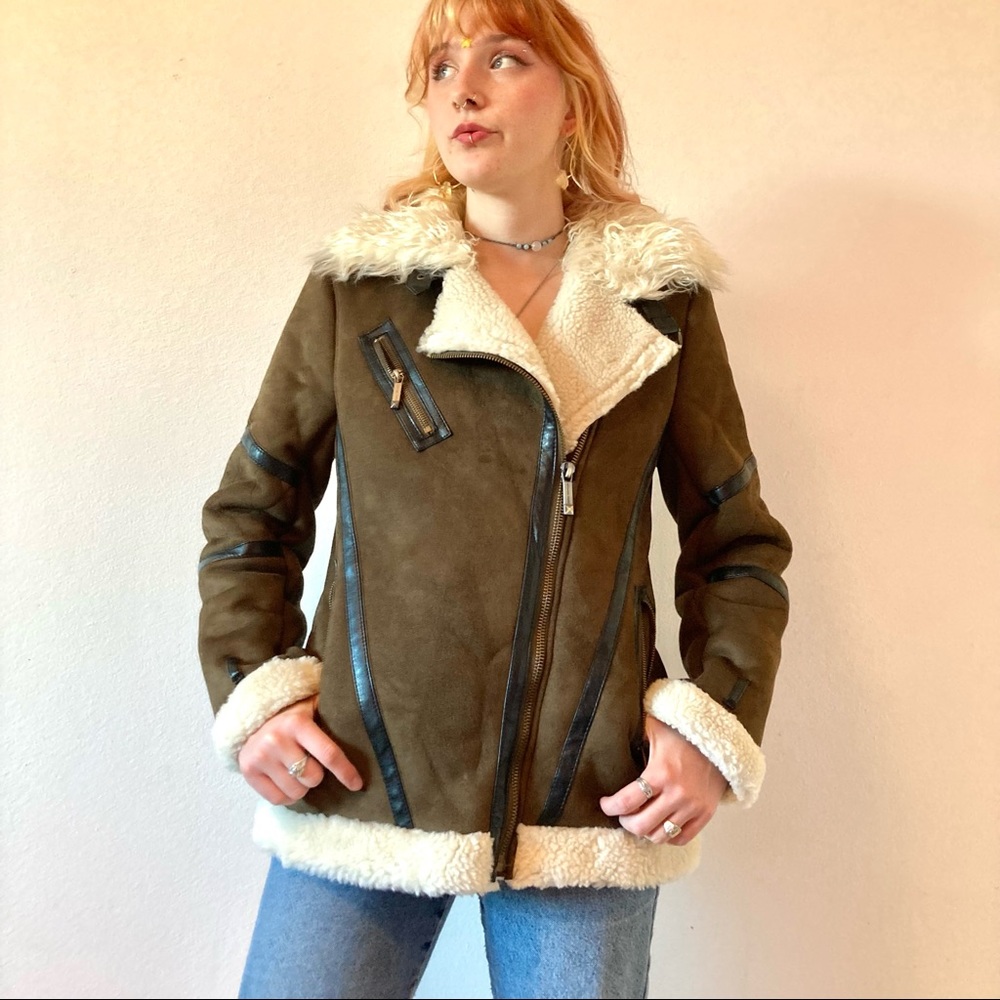 Michael Kors Sherpa coat